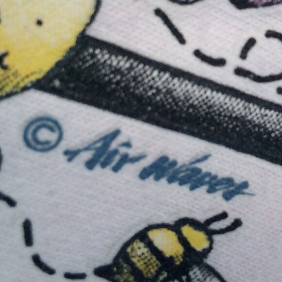 Vintage Air Waves Teddy Bear Home Is Where The Honey Is T-Shirt - Picture 4 of 8